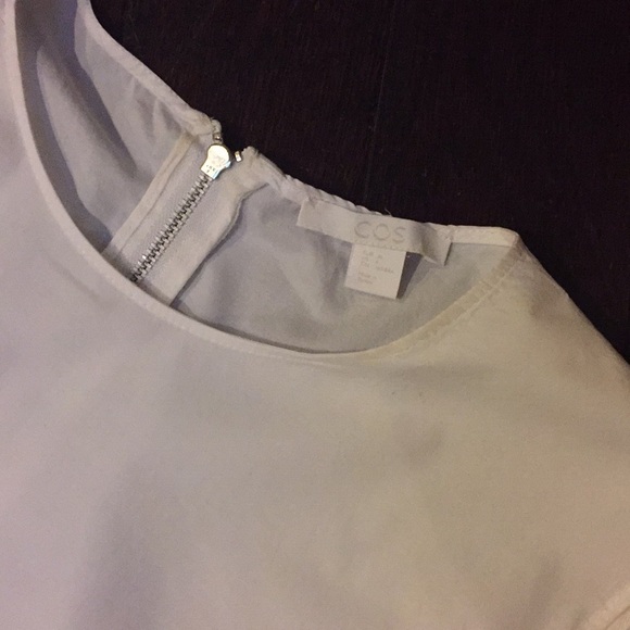 COS Cotton Poplin Sleeveless Tunic - Picture 3 of 3